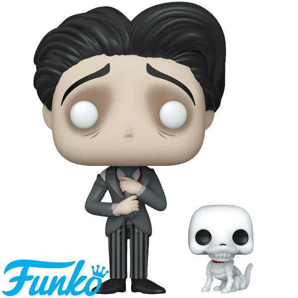 Funko POP #986 Corpse Bride Victor Van Dort with Scraps Figure
